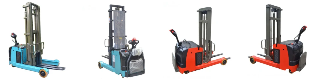 1.5 Tons 48V Battery Forklift Counterbalanced Electric Walkie Reach Truck
